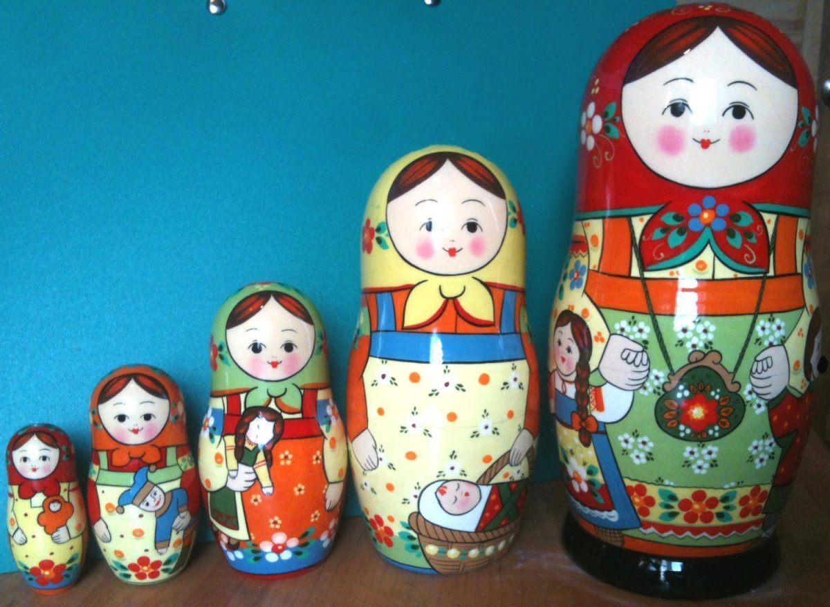 Сергиево Посадскую матрешку для детей