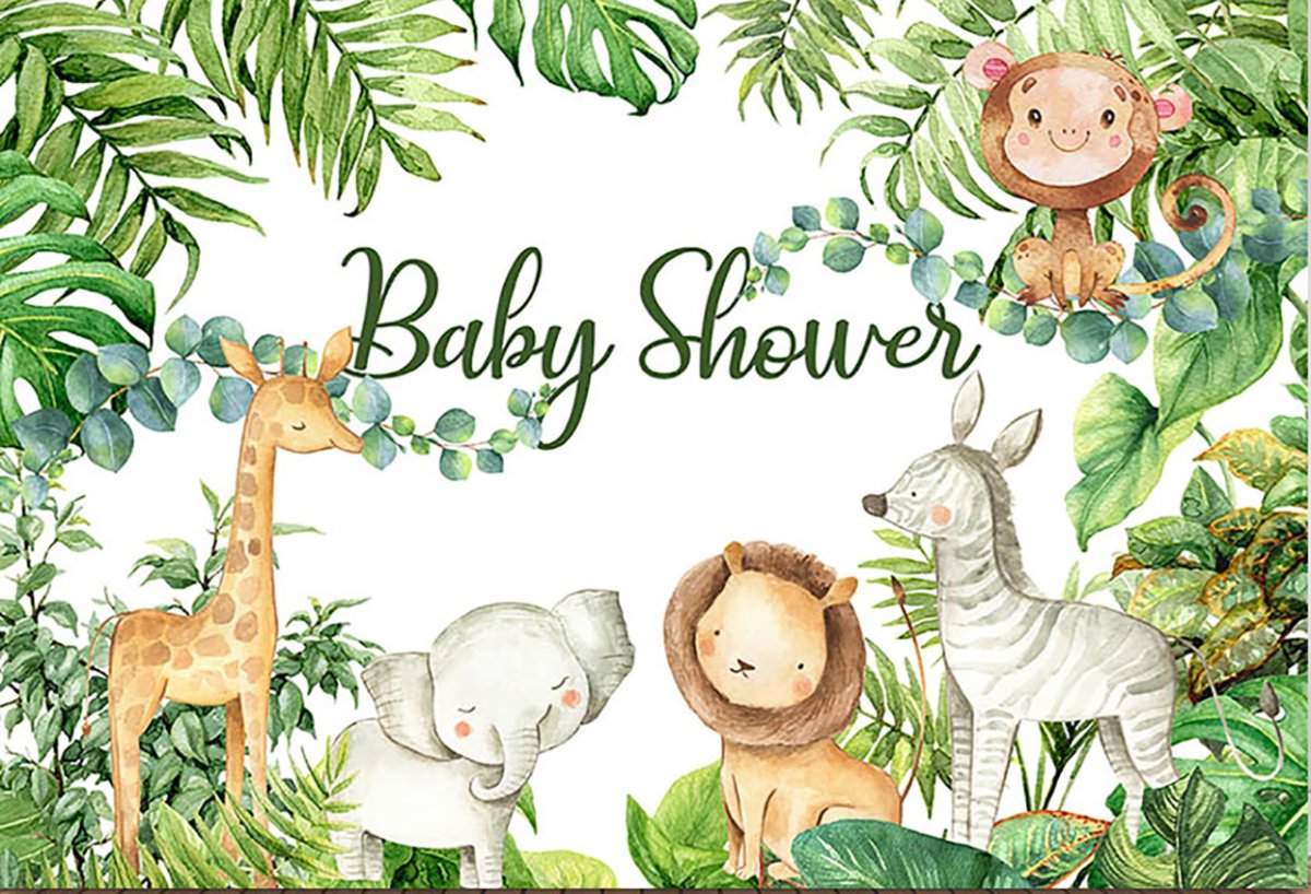 Баннер в стиле джунгли