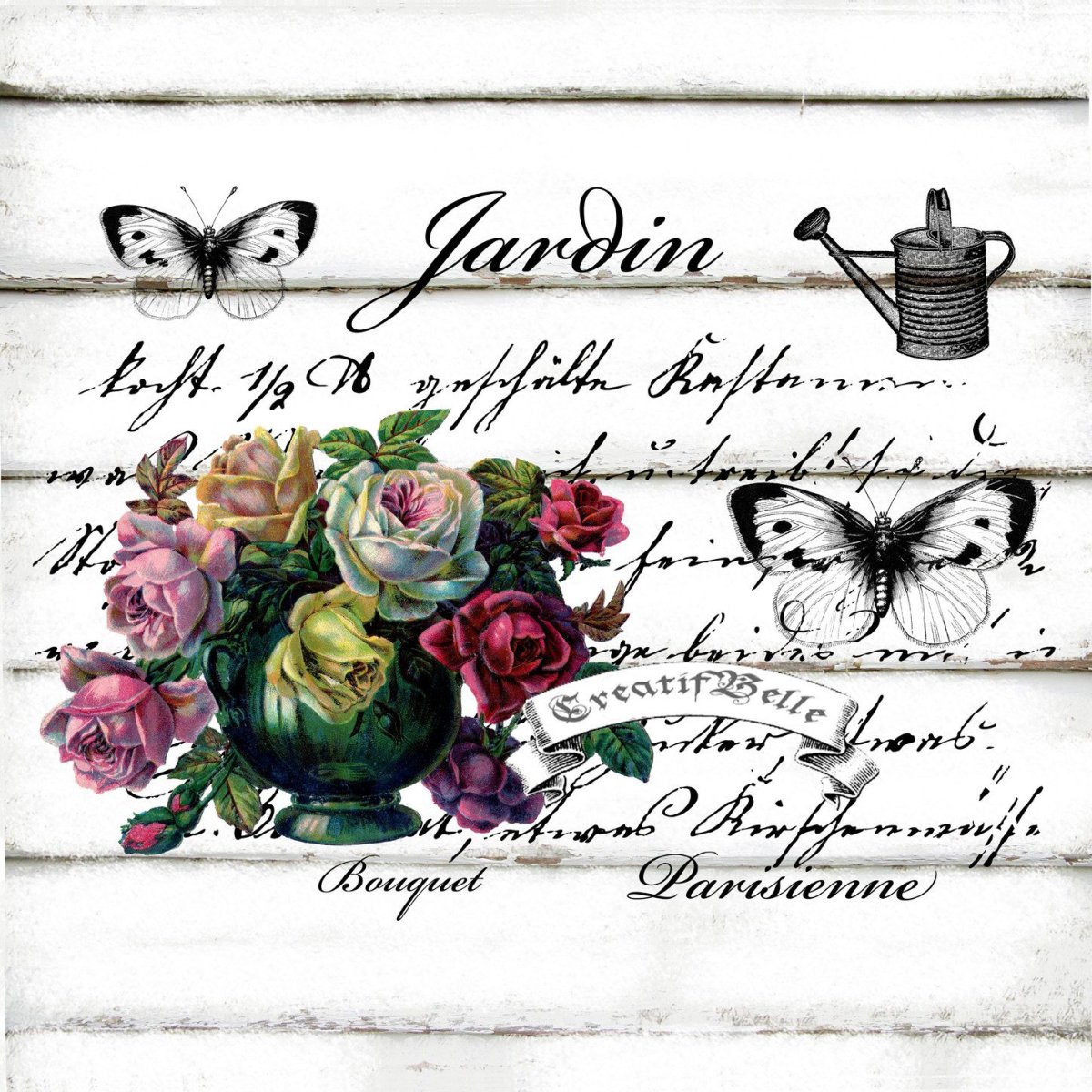 Рисунки птиц в стиле Прованс