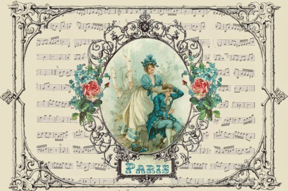 Винтажные этикетки декупаж