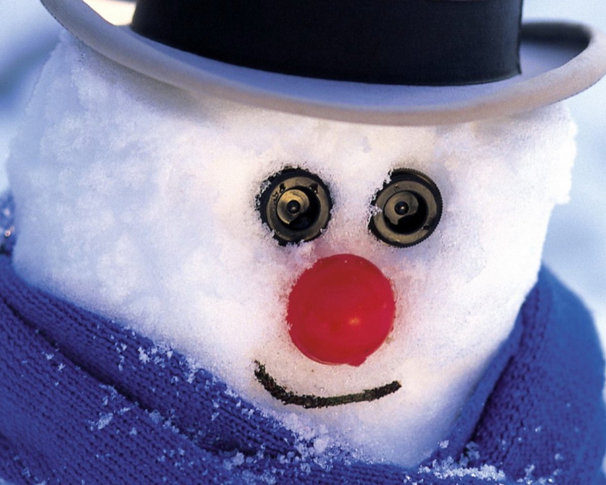 Самый красивый Снеговик