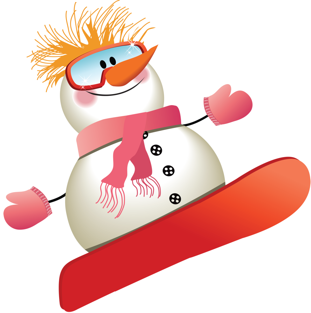 Креативный Снеговик