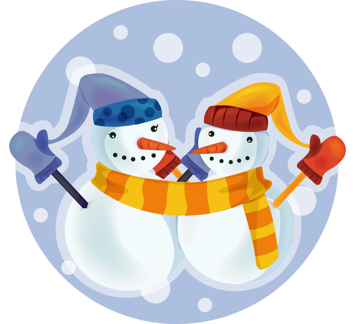 Снеговичка девочка