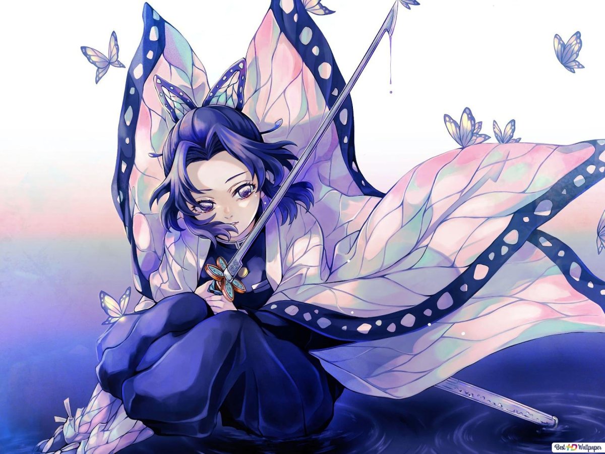 Шинобу аниме клинок рассекающий