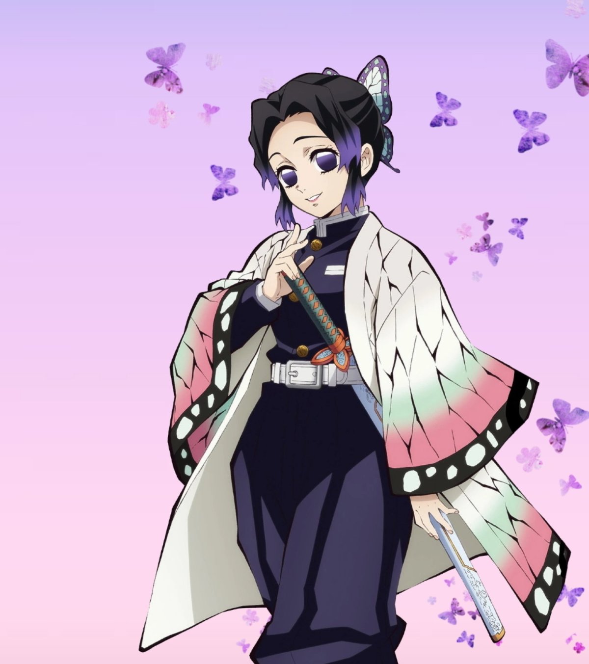 Клинок рассекающий демонов хаори Шинобу