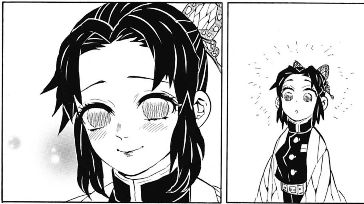 Зеницу и Шинобу клинок рассекающий демонов