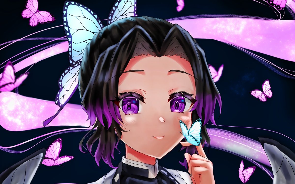 Шинобу клинок рассекающий демонов