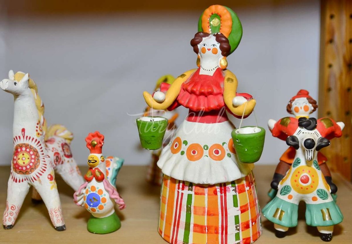 Хохлома Городецкая Дымковская Филимоновская