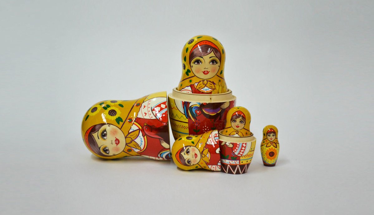 Матрешки открытые