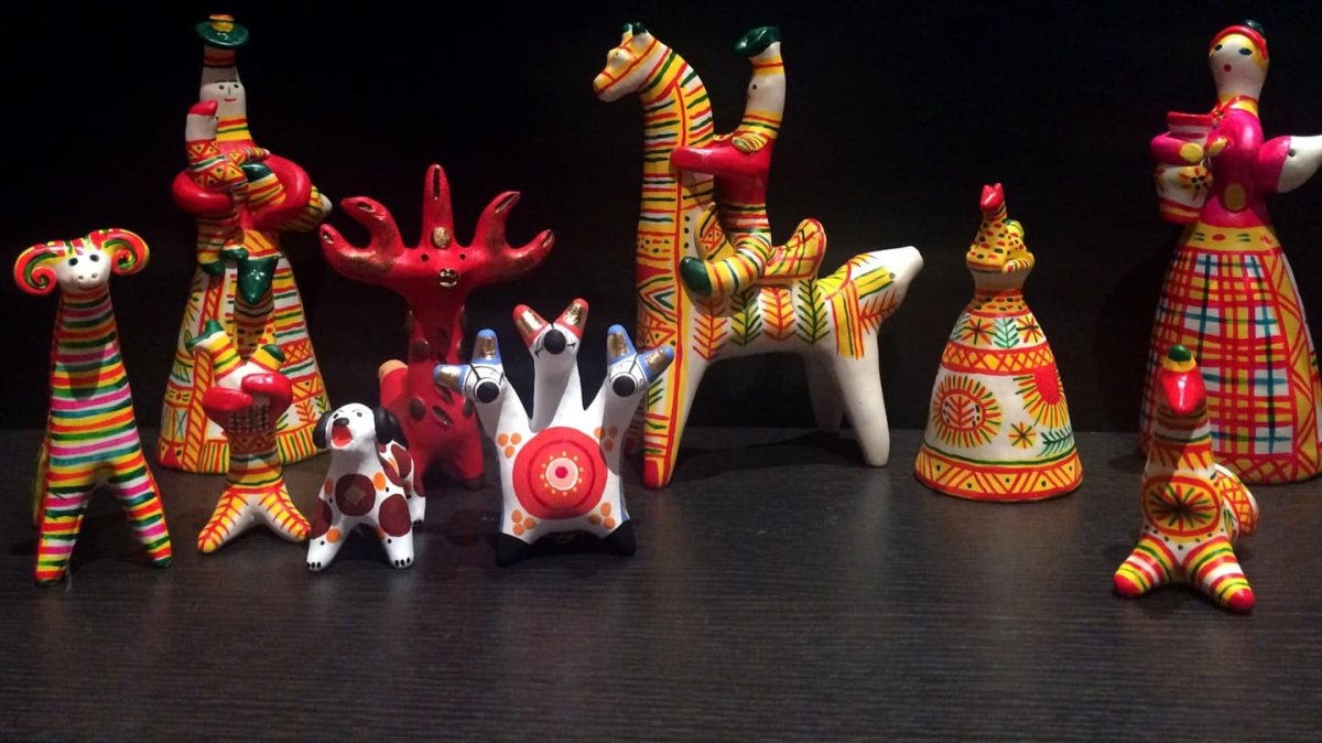 Народные промыслы России Филимоновская игрушка