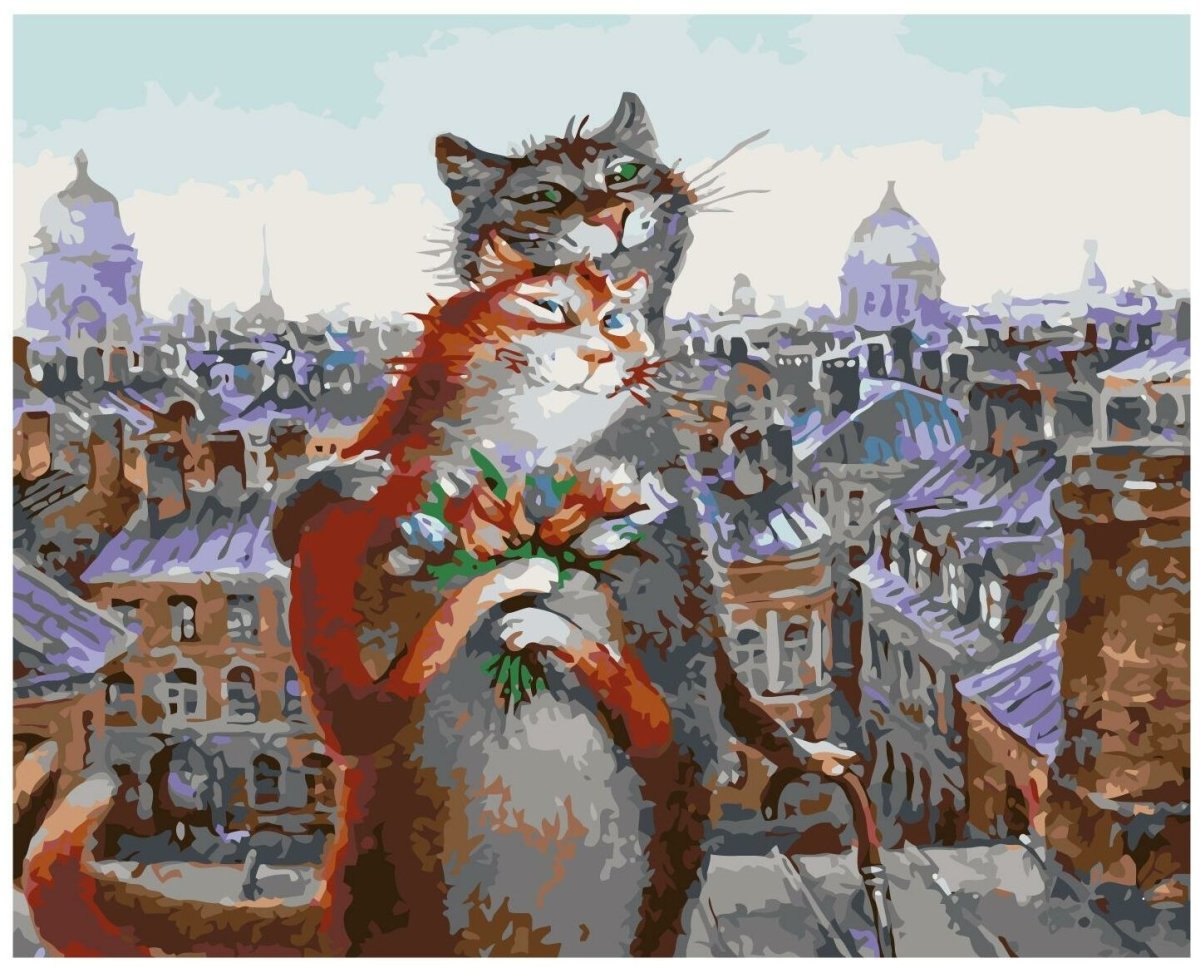 Питерские коты Владимира Румянцева