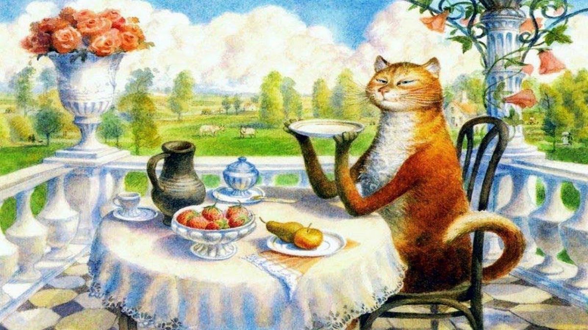 Петербургские коты Владимира Румянцева