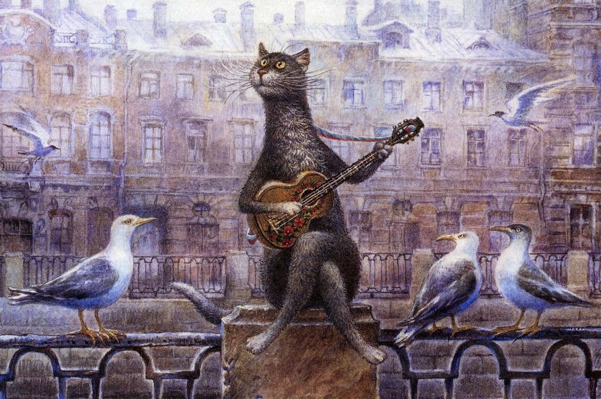 Владимир Румянцев картина Мурики амурики