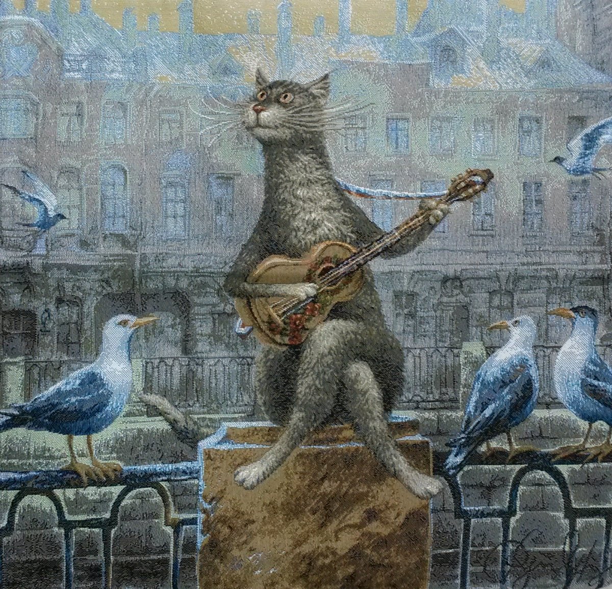 Петербургские коты Владимира Румянцева