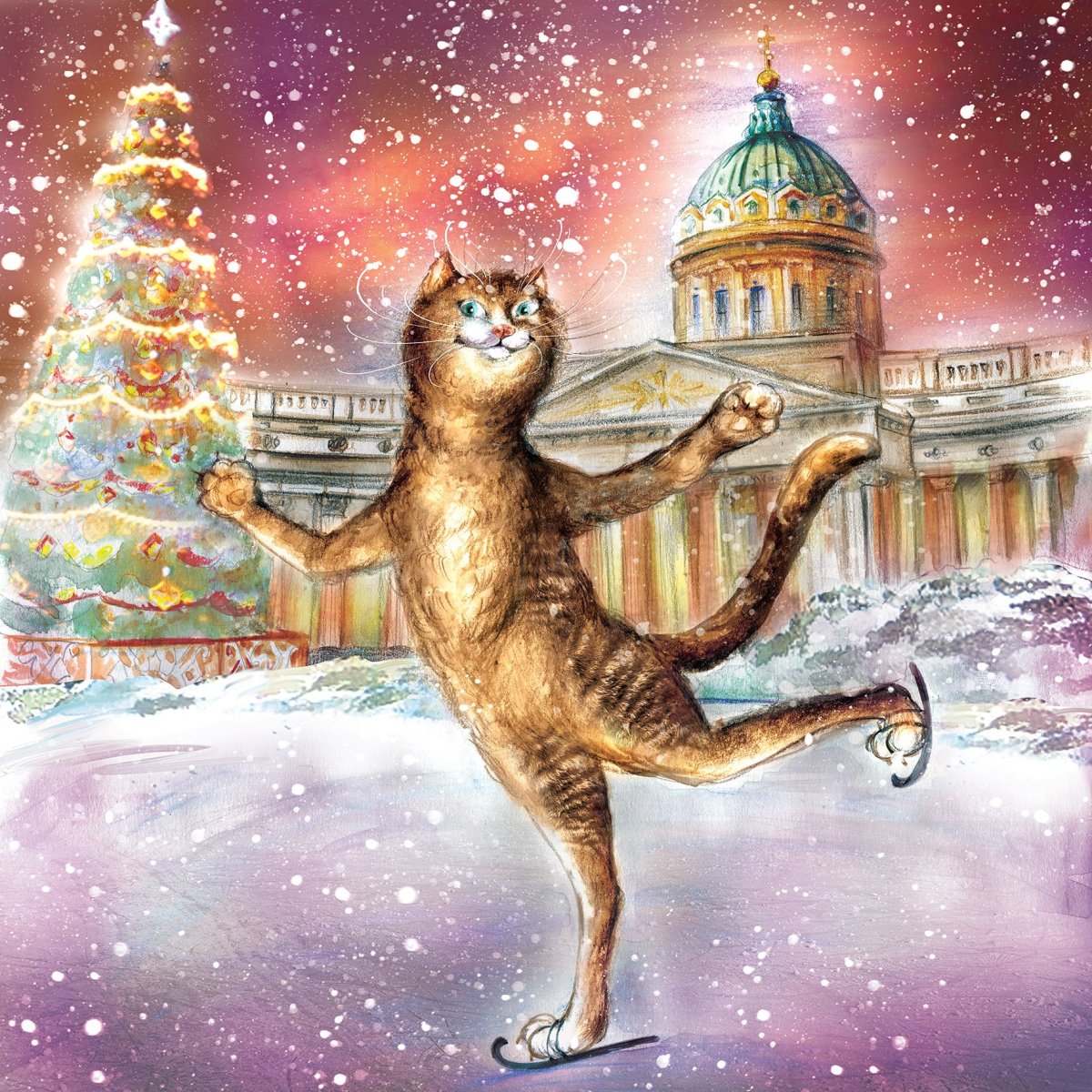 Открытки с петербургскими котами