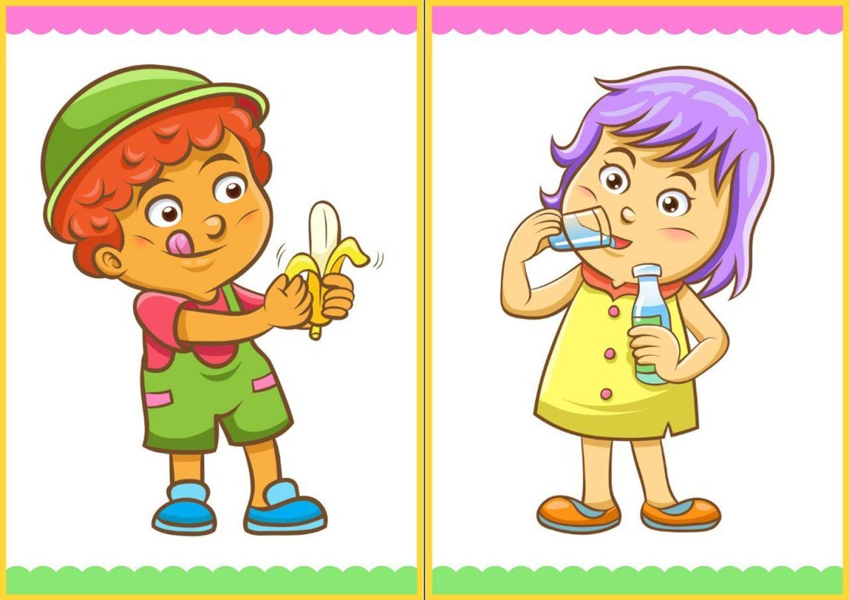 Развивающие карточки для детей действия