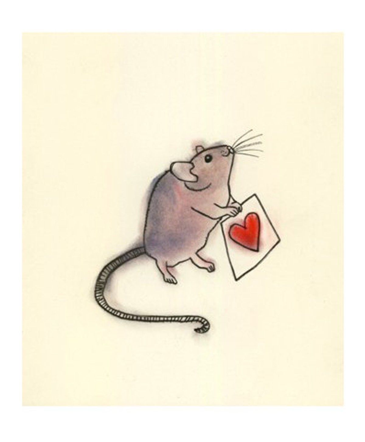 Крыса для срисовки милые