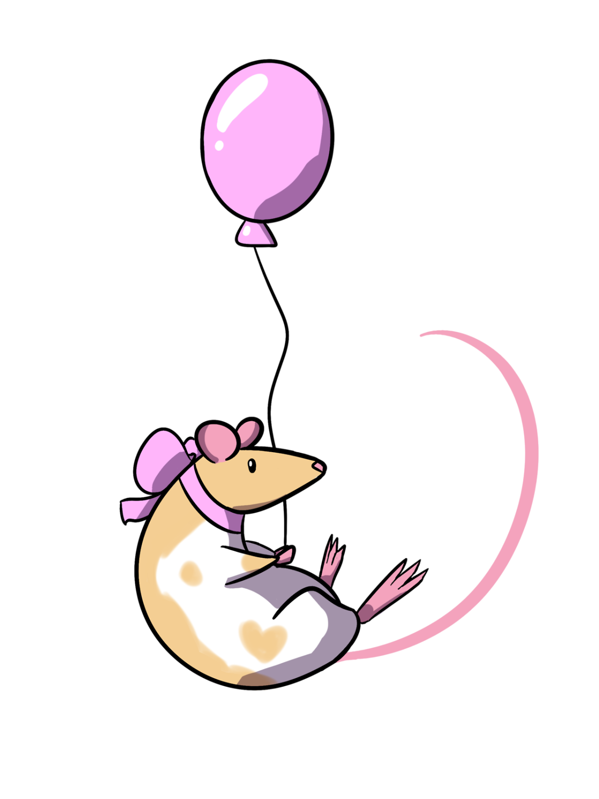 Крыса арт кавай