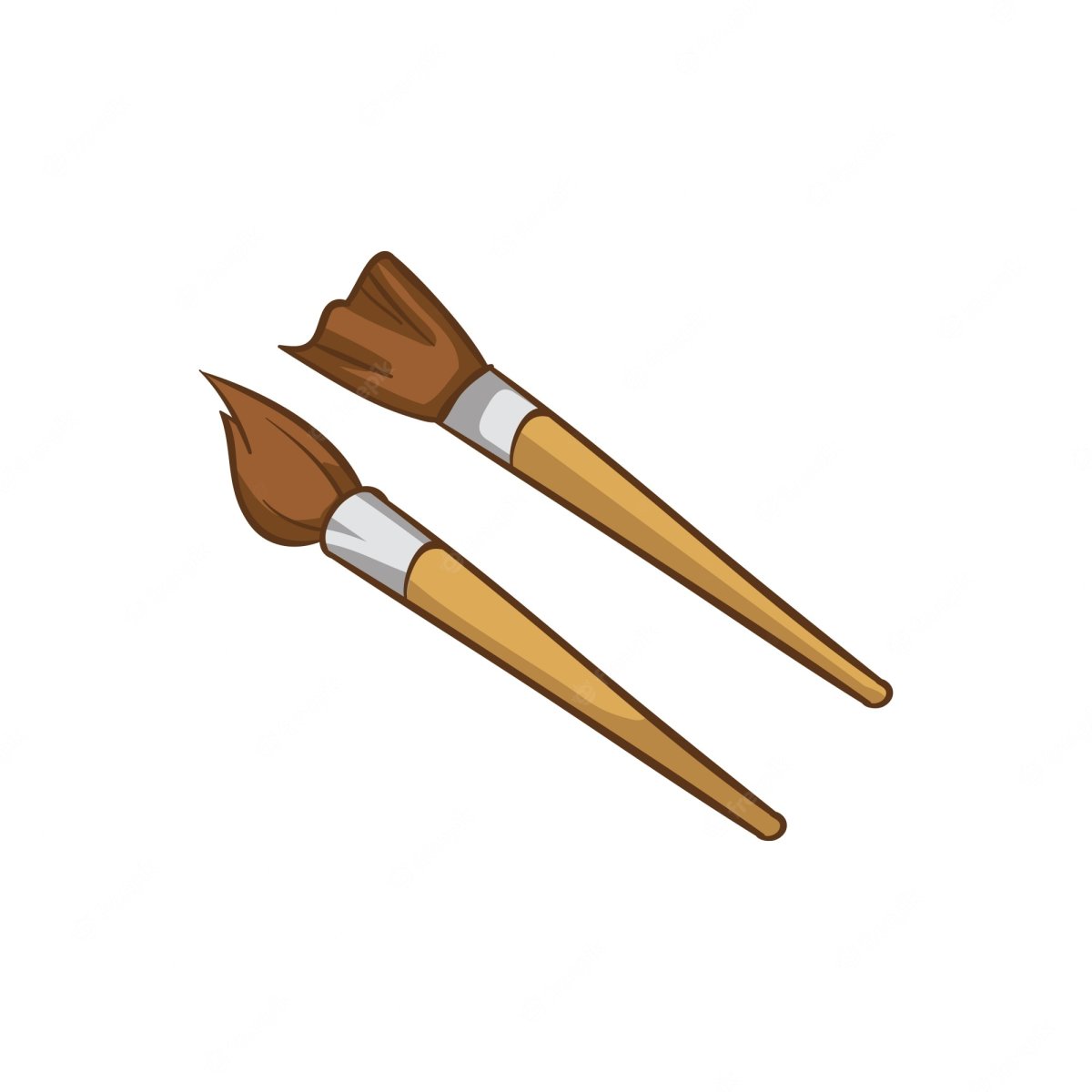 Кисточка из мультика