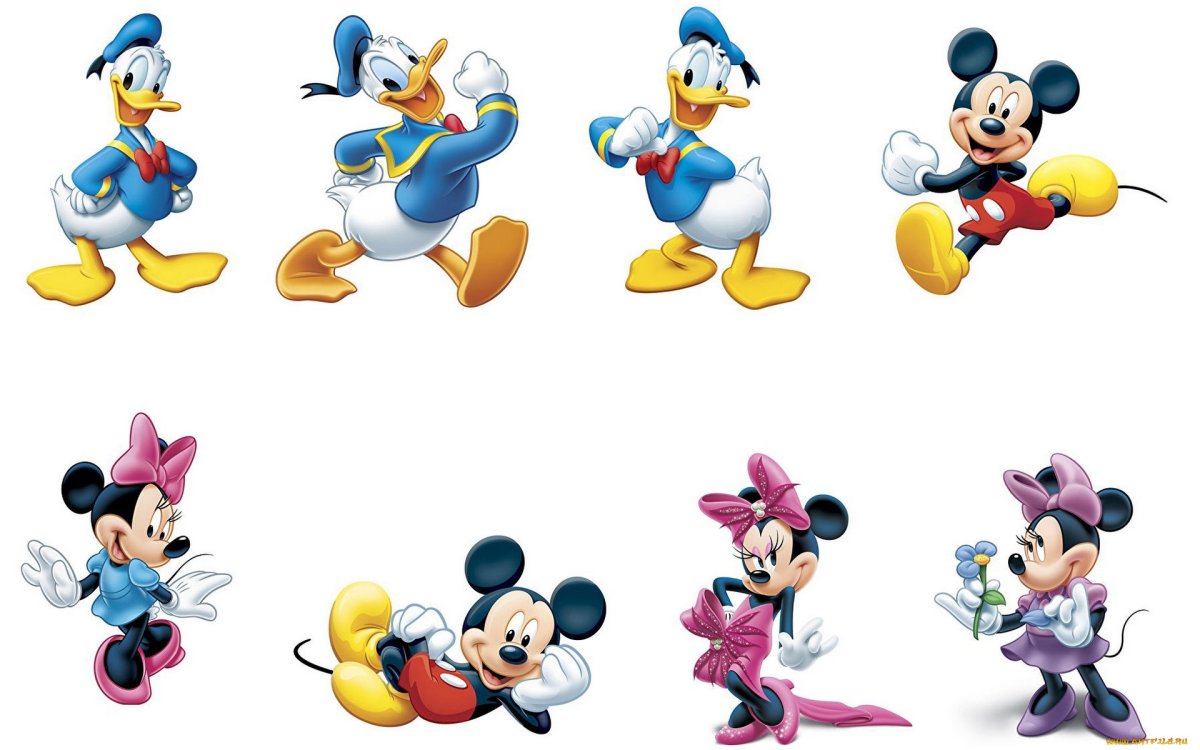 Герои мультфильмов