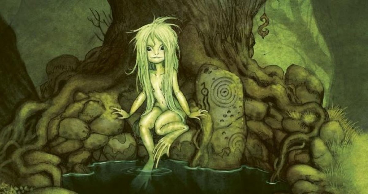 Кикимора Болотная и водяной