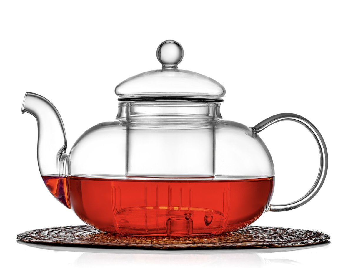 Стеклянный заварочный чайник Зион 600 мл