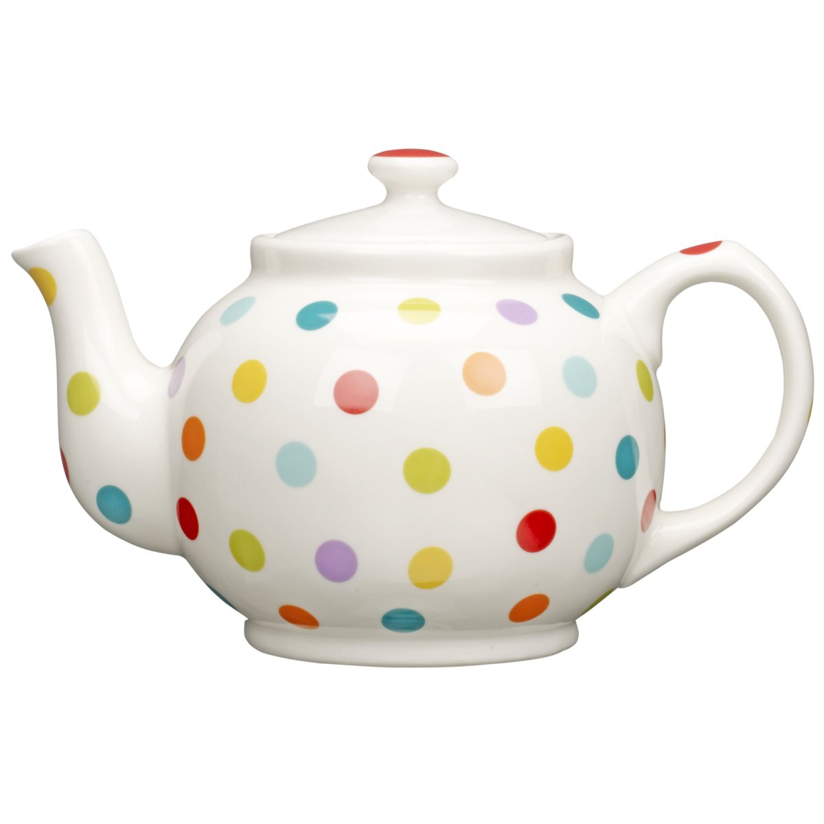 Заварочный чайник на белом фоне