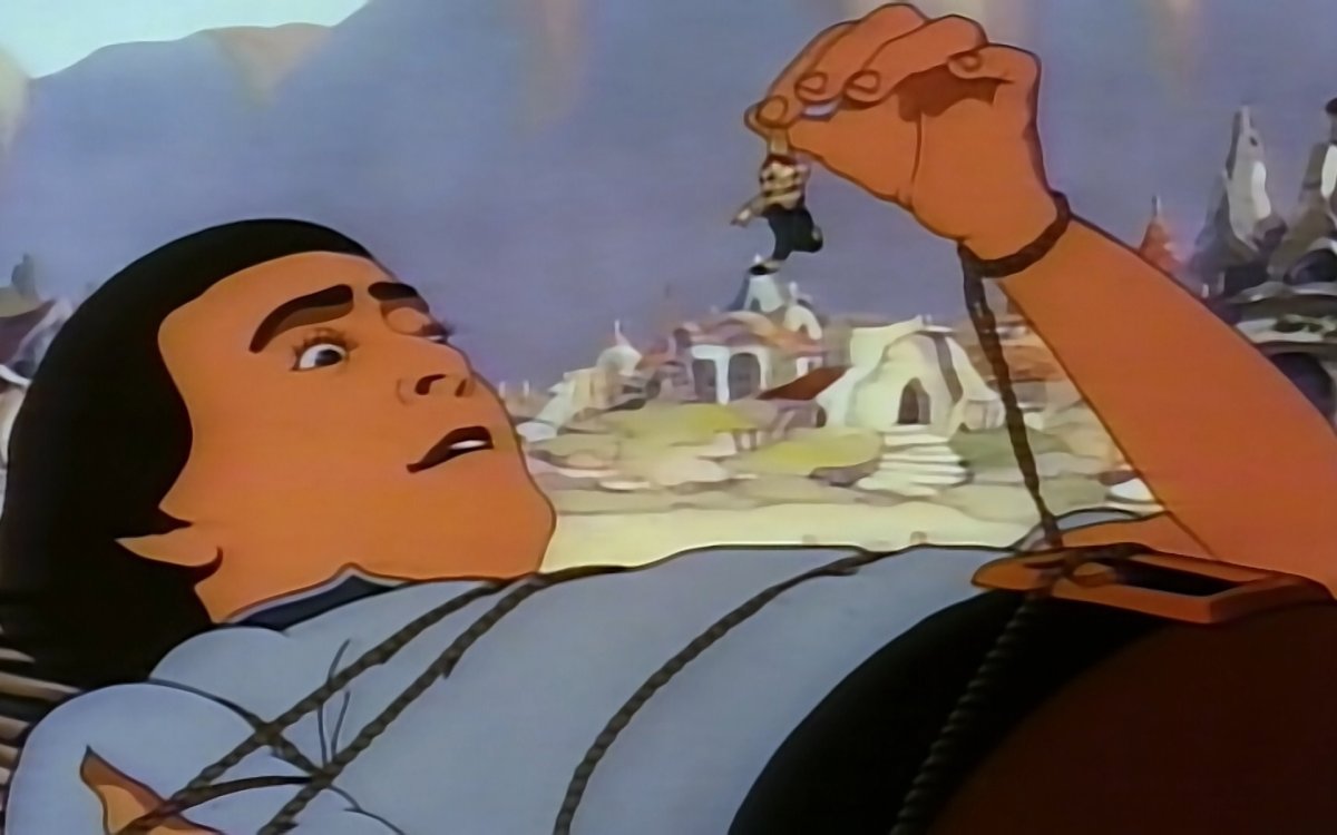 Джек Блэк путешествие Гулливера