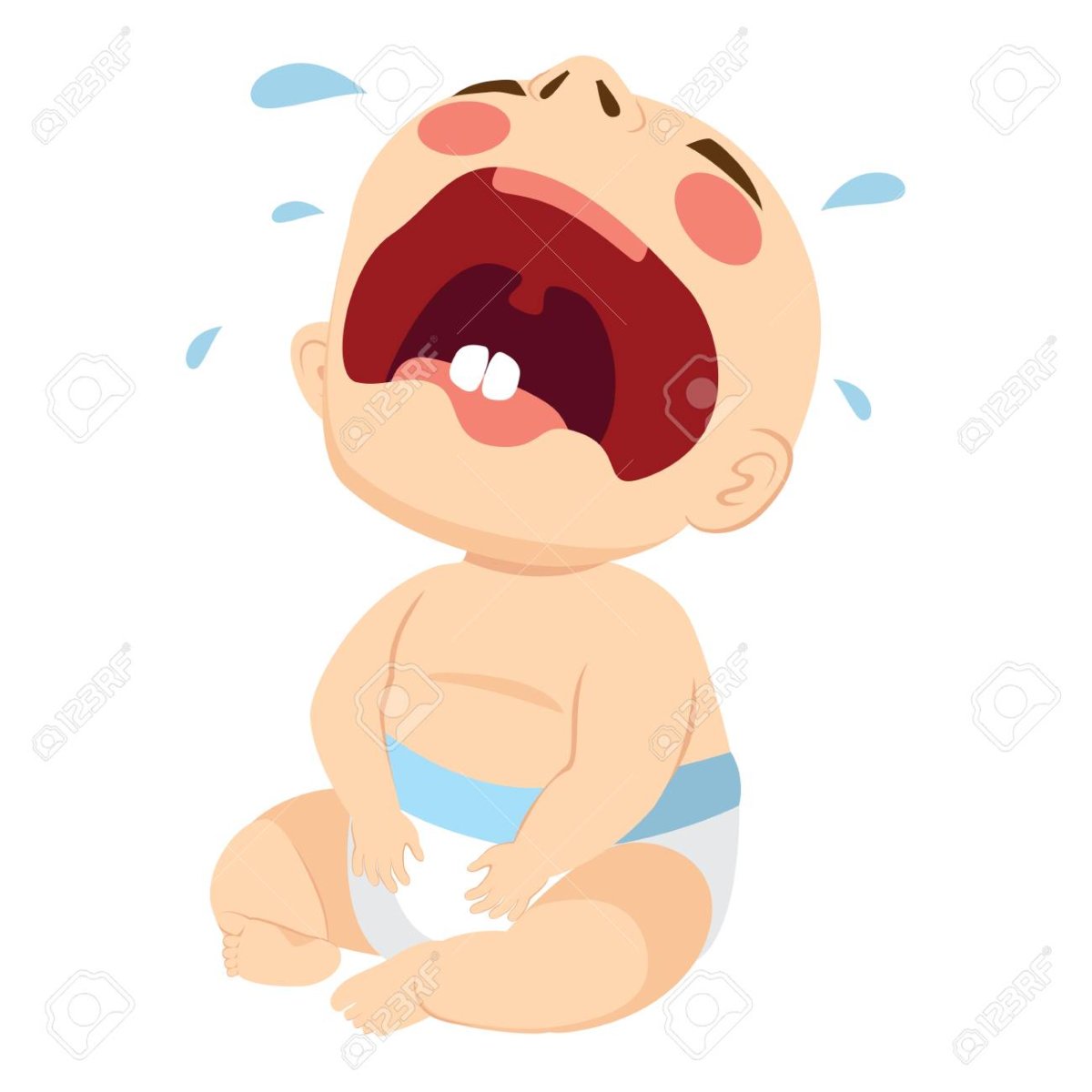 Мультяшка Плачущий мальчик