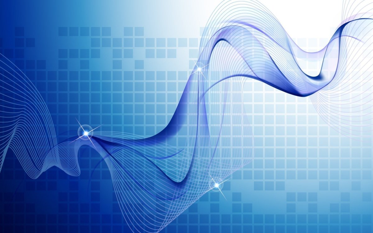 Синий абстрактный фон