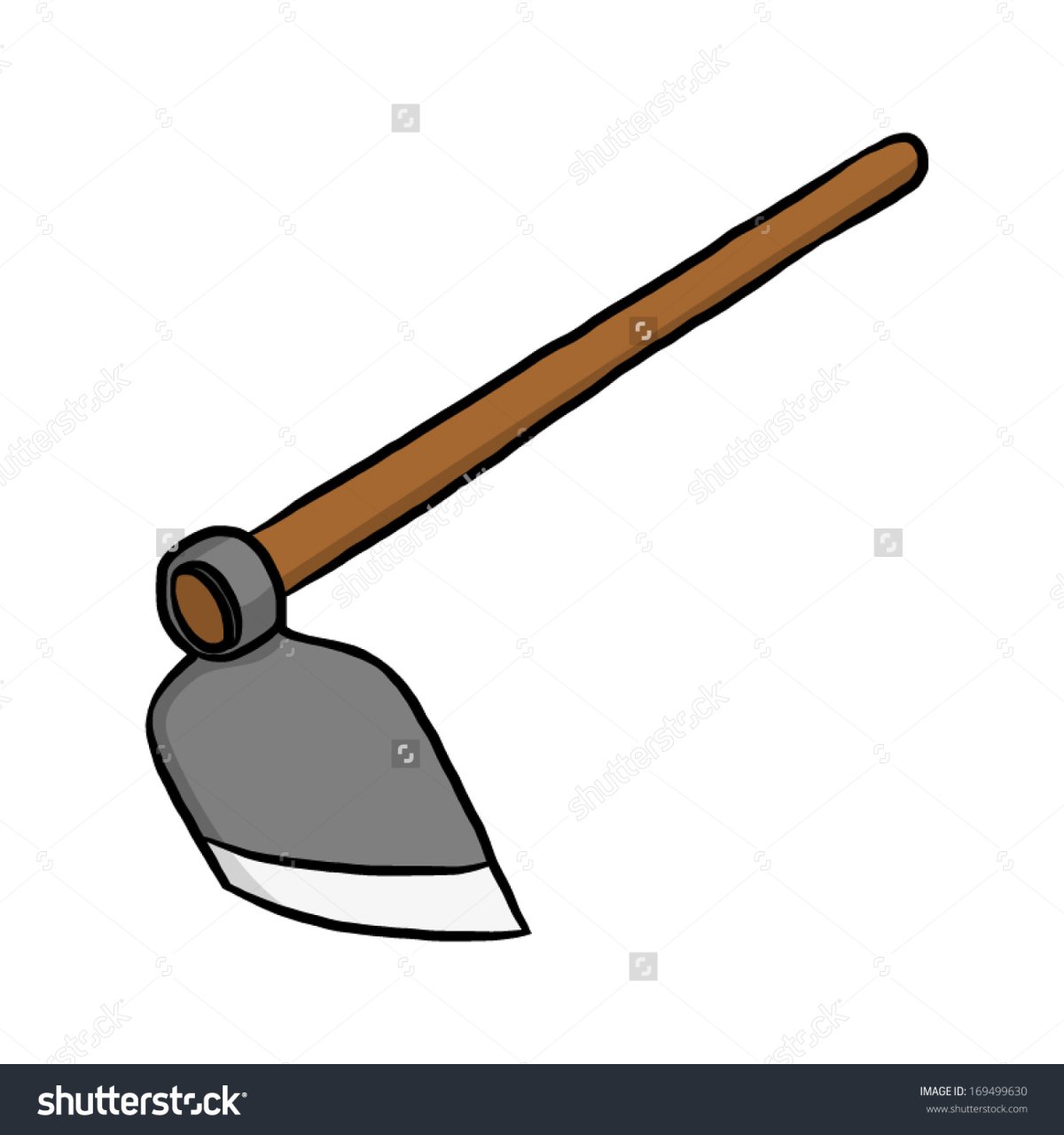 Мотыга в средневековье