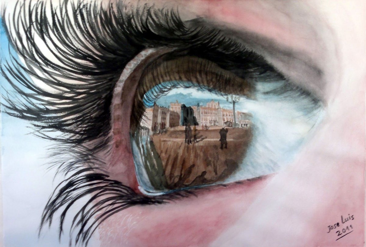 Картина глаза