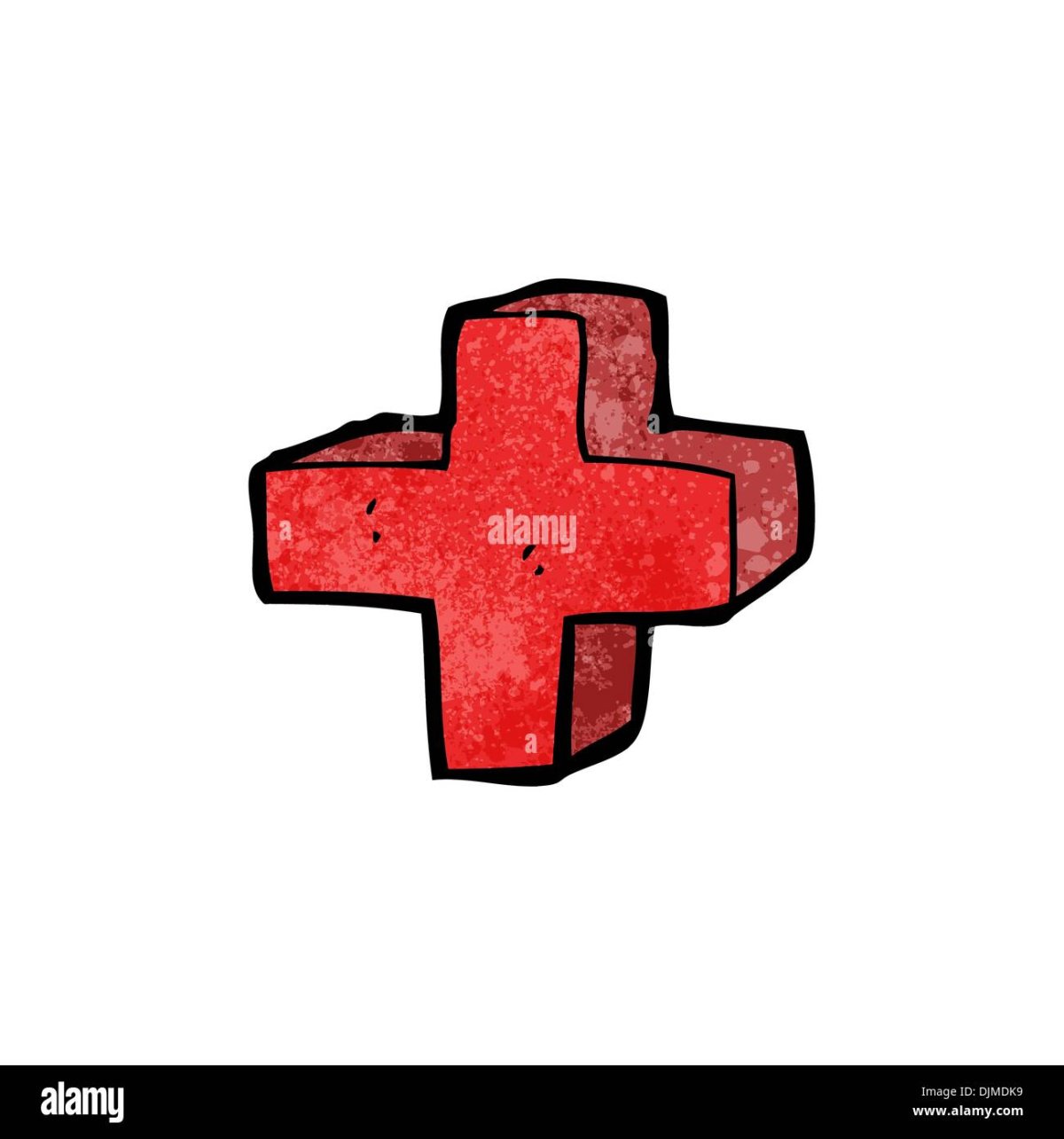 Нарисованный плюсик