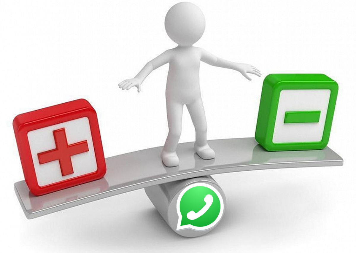 Человечек с плюсом и минусом