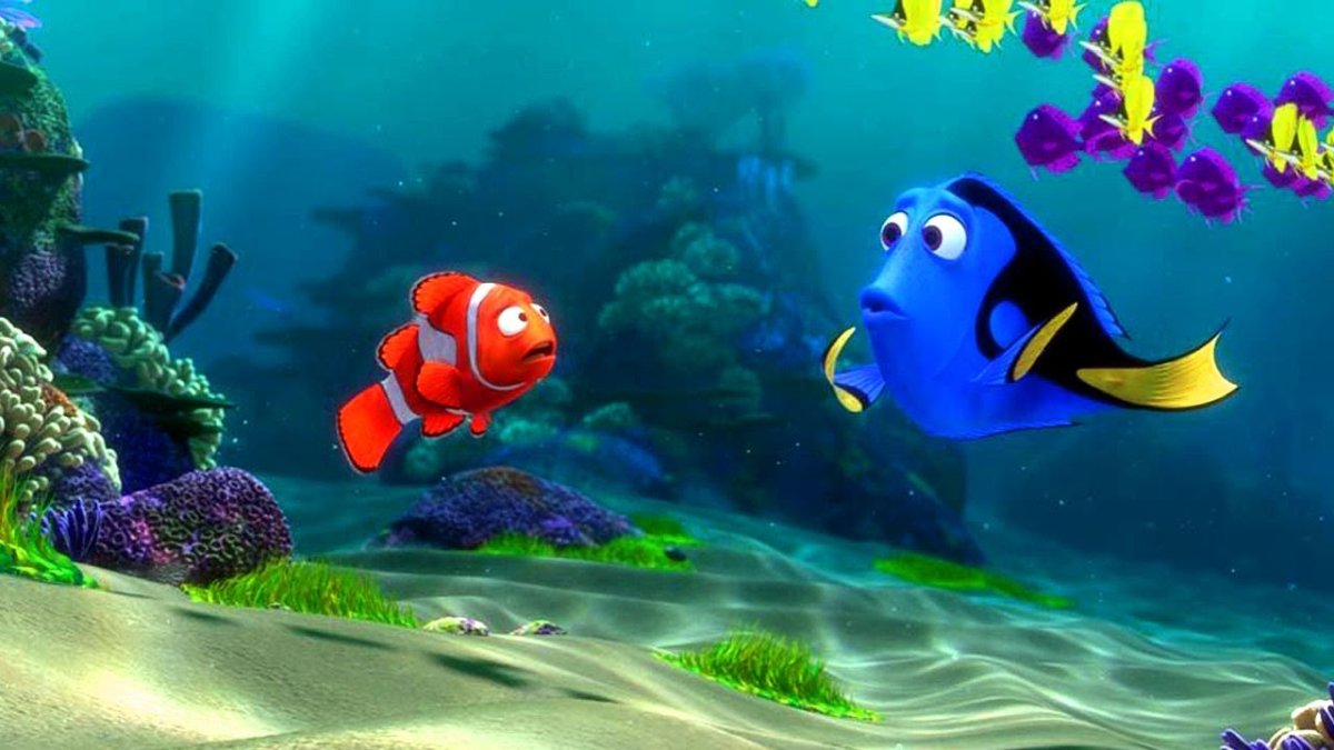 Немо дори и Марлин