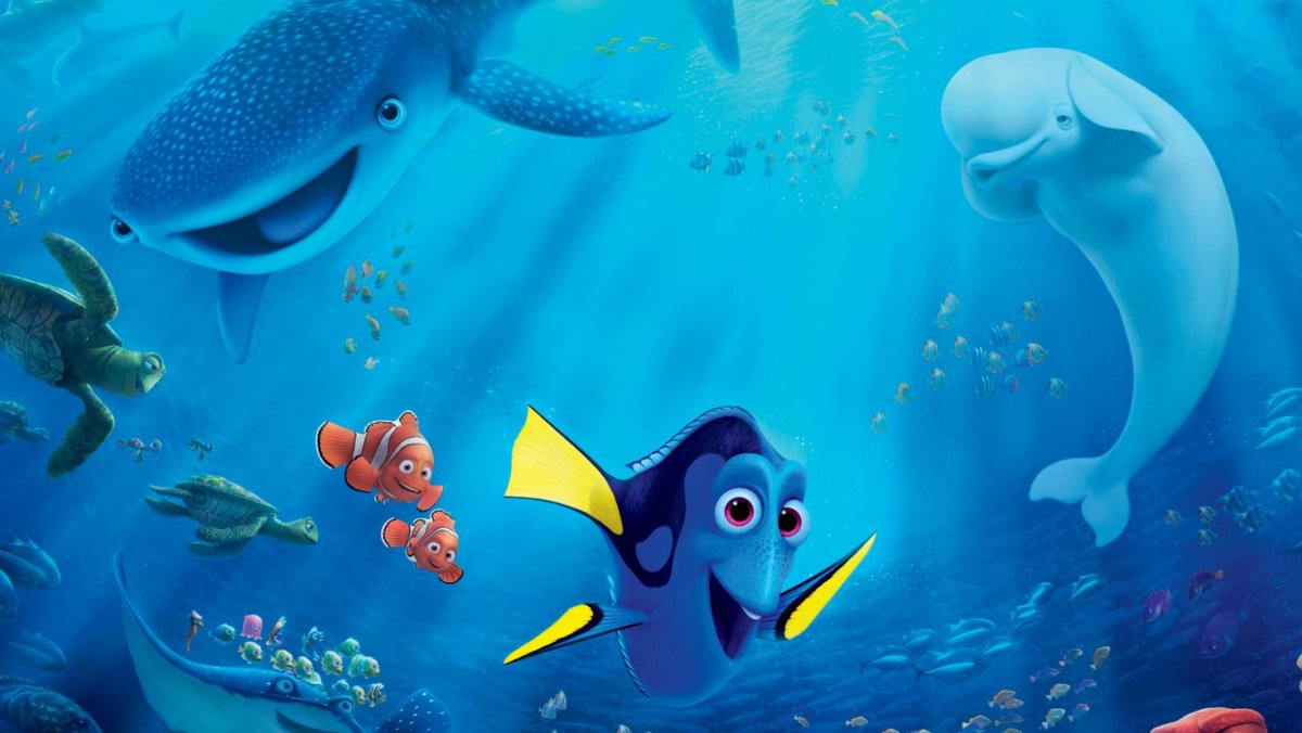 Рыбка дори и Немо