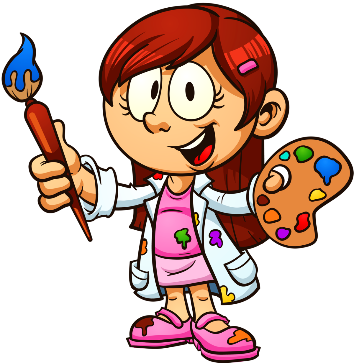 Профессия художник для детей