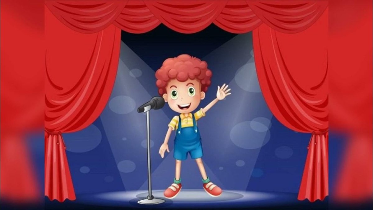 Выступление на сцене театр для детей