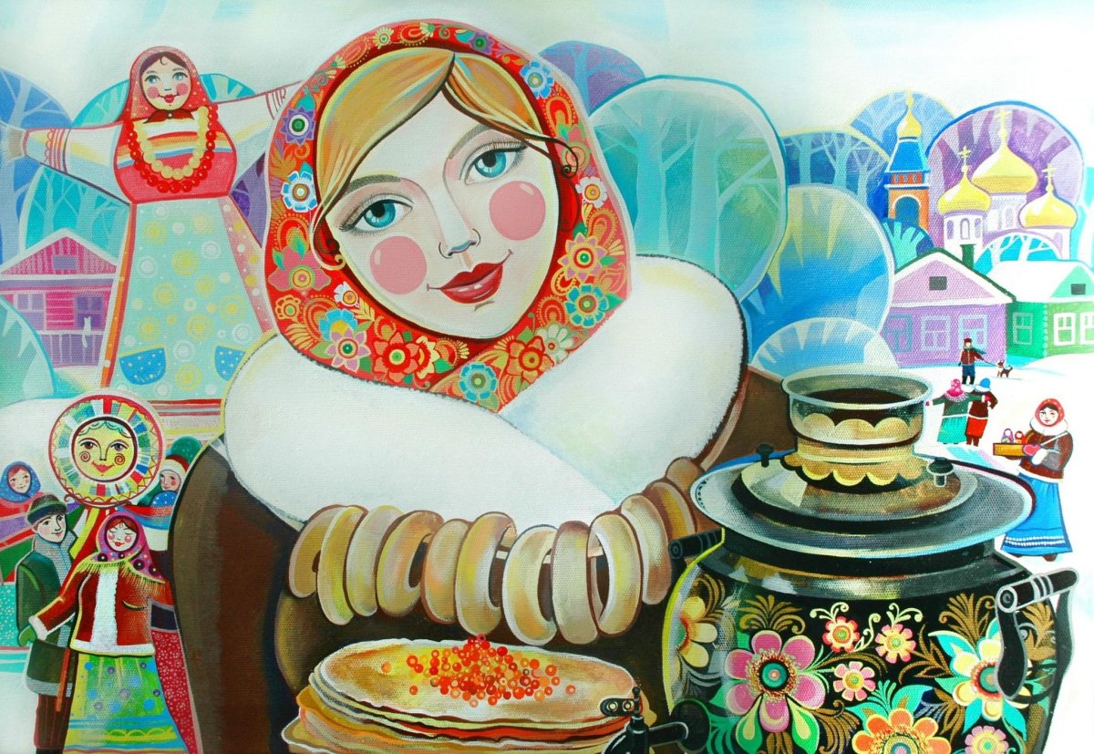 Самовар с баранками