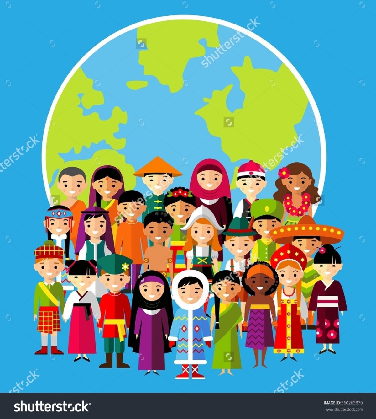 Национальности для детей