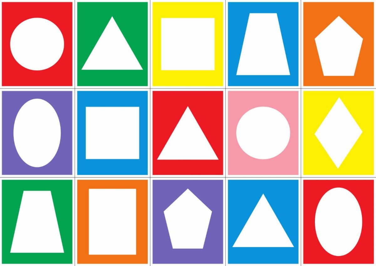 Цветные фигуры