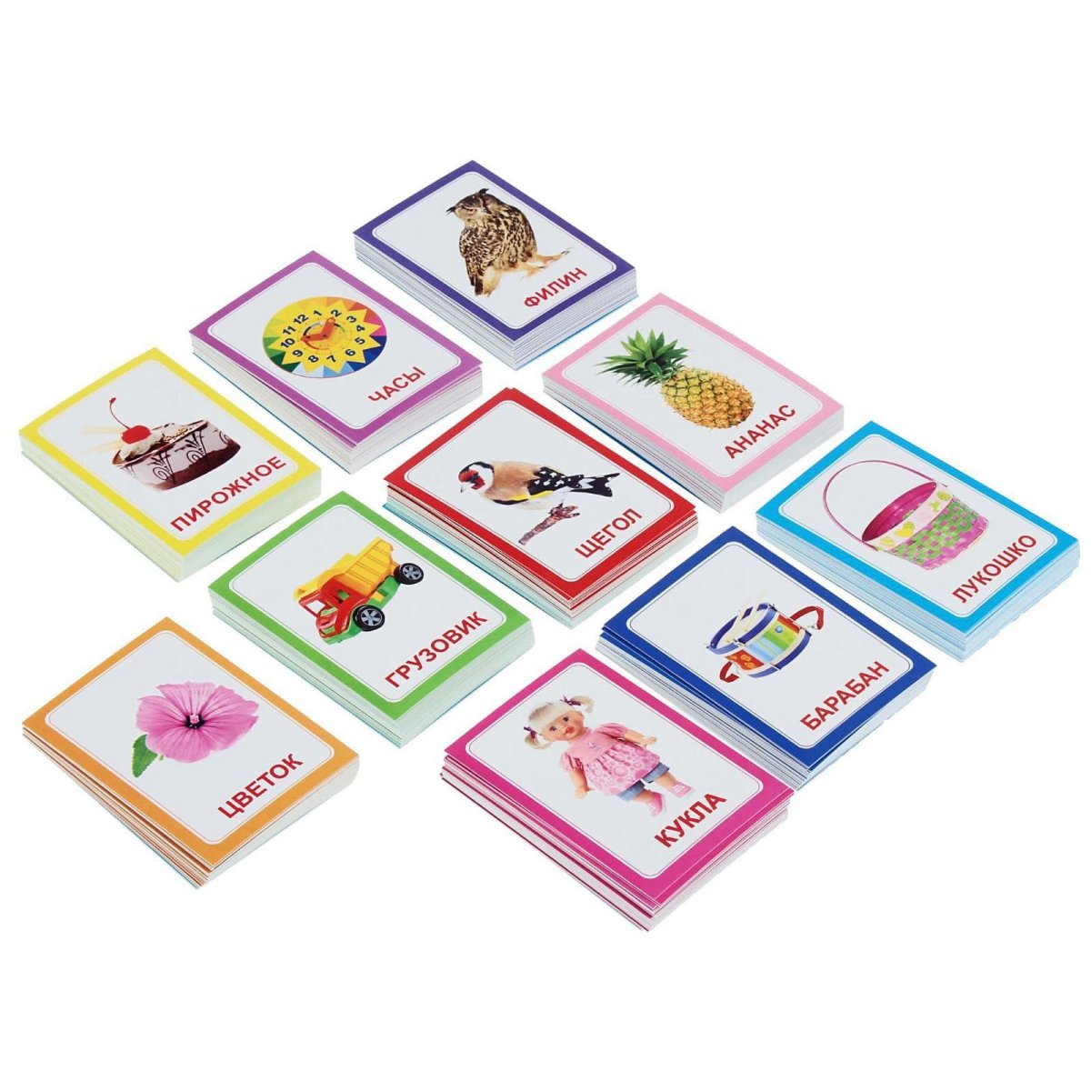 Логопедические карточки буква ленд