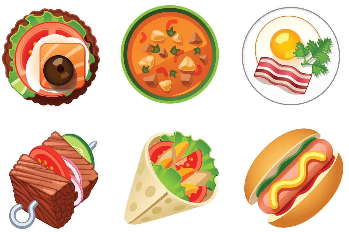 Блюдо рисунок для детей