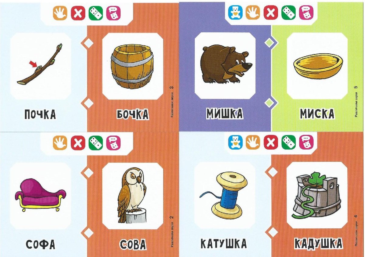 Символы артикуляционных упражнений