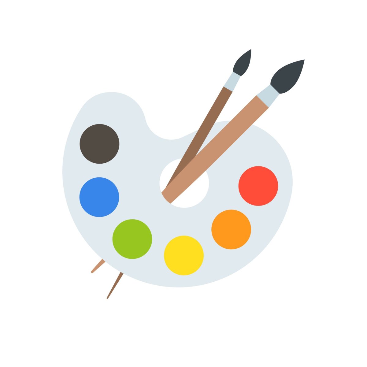 Стикеры палитра кисти