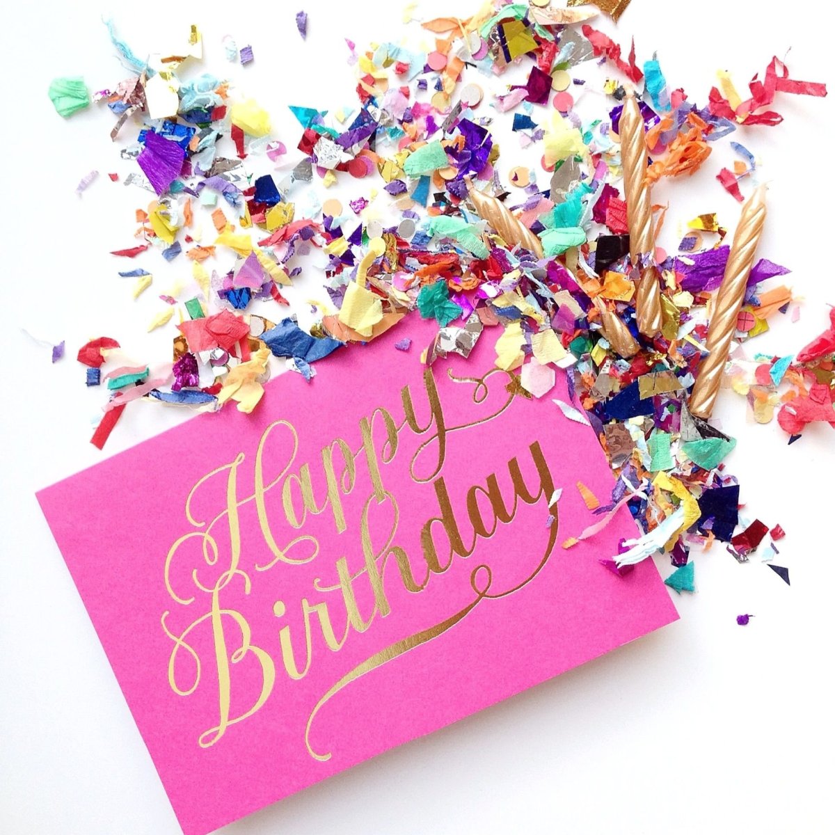 С днем рождения красотка