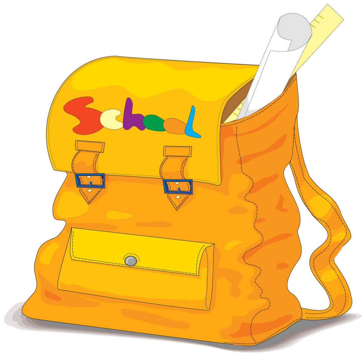 Портфель с глазками