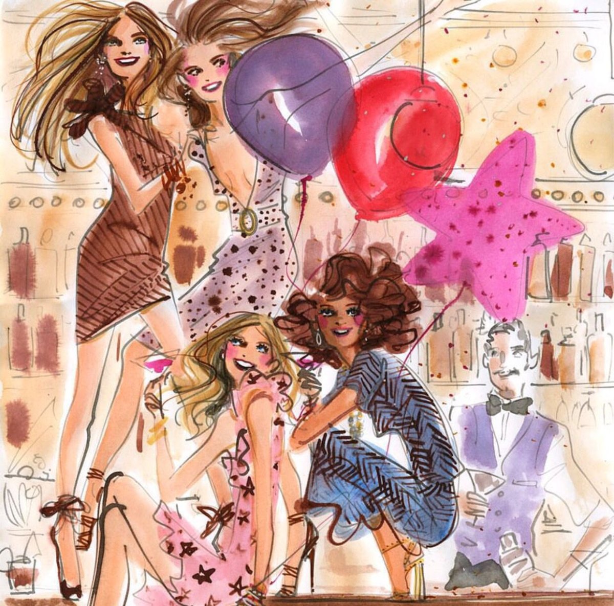 ДС днём рождения девушки