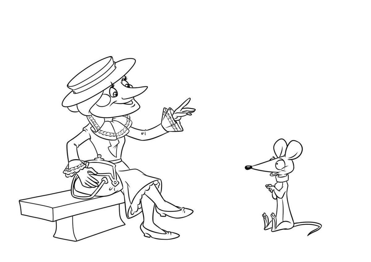 Крокодил Гена мультфильм 1969 Шапокляк