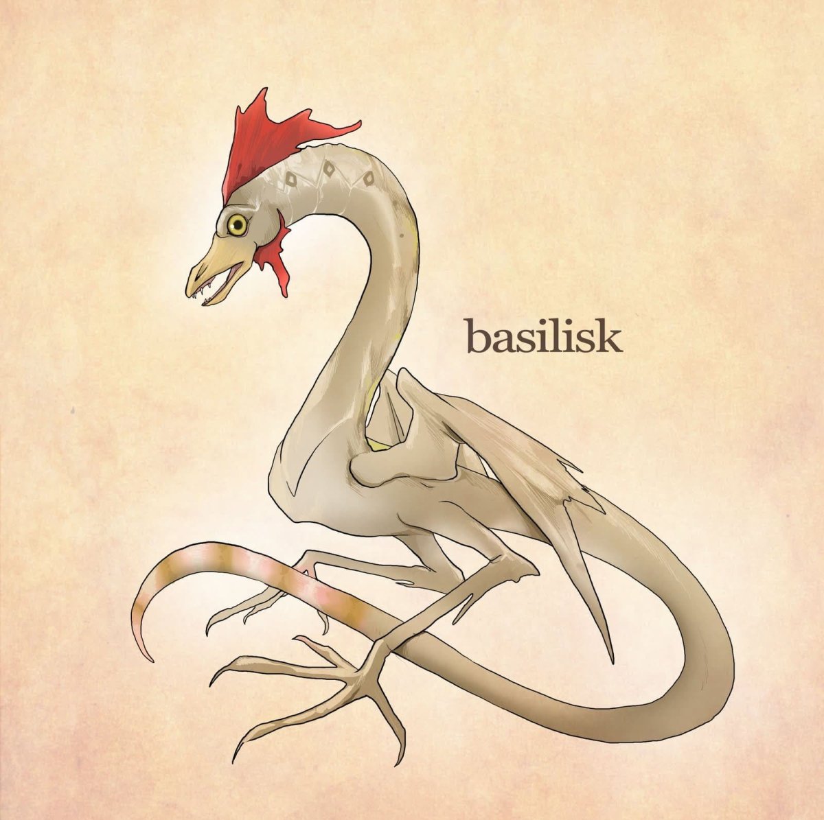 Василиск эскиз